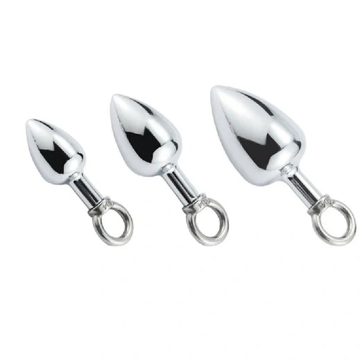 Anal Hook DiscreetChoice Set Cock Steel with 4663 Stainless Ring 1119